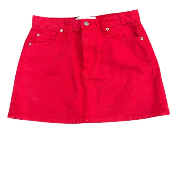 Reformation Cherry Becca Skirt Size 26 Style LY224 - Picture 2 of 6